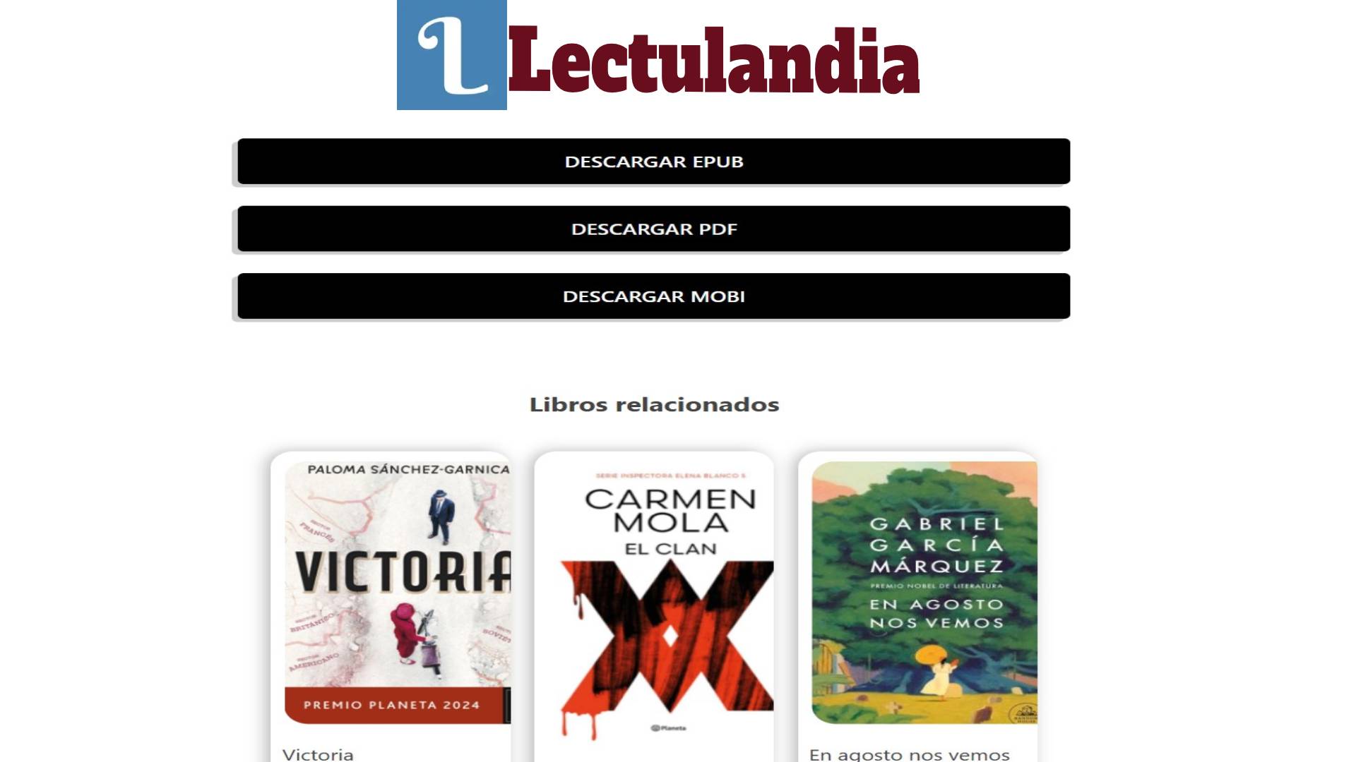 Lectulandia: Leer Libros en Línea - Biblioteca de EPUBs y Audiolibros